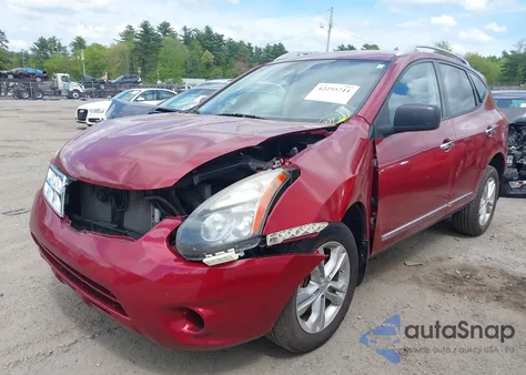 2015 Nissan Rogue Select S from USA, damaged, VIN JN8AS5MV9FW759371